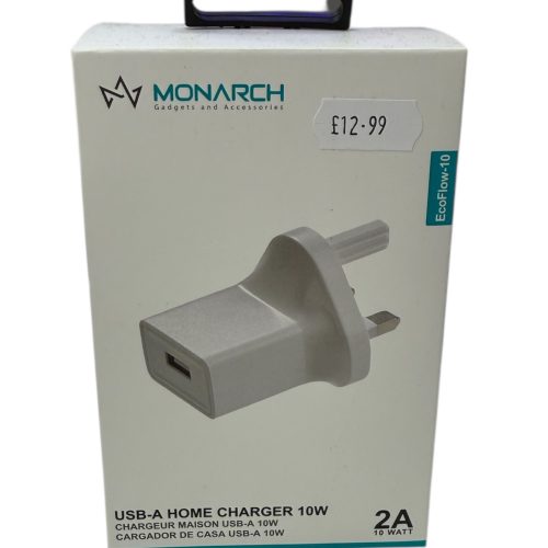 Monarch USB-A Home Charger - 10w