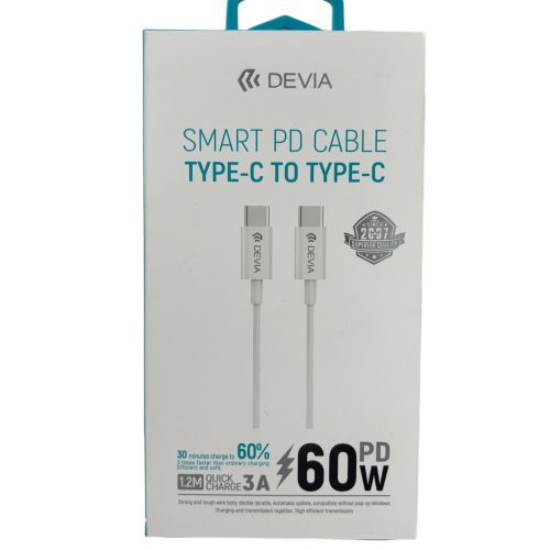 Devia - Smart PD Cable USB C to USB C - 1.2 m