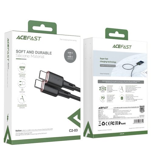 Acefast Type C to Type C Charging Cable - 1.2m