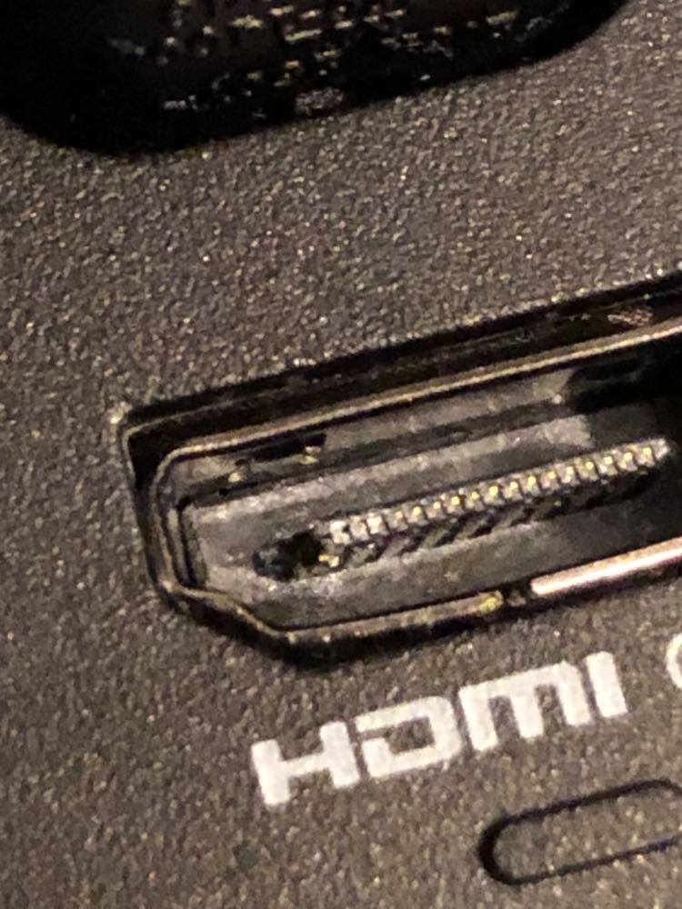 Broken Xbox Series X HDMI Port